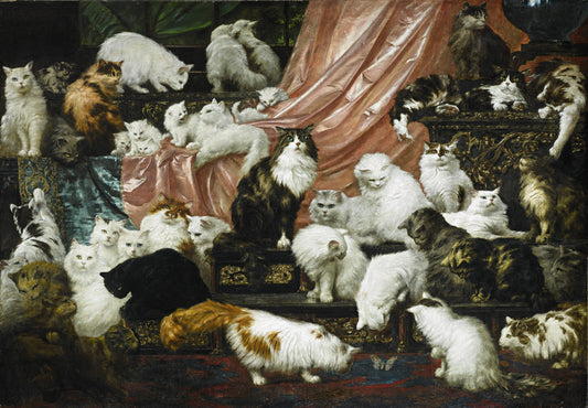 WORLD'S GREATEST CAT PAINTING