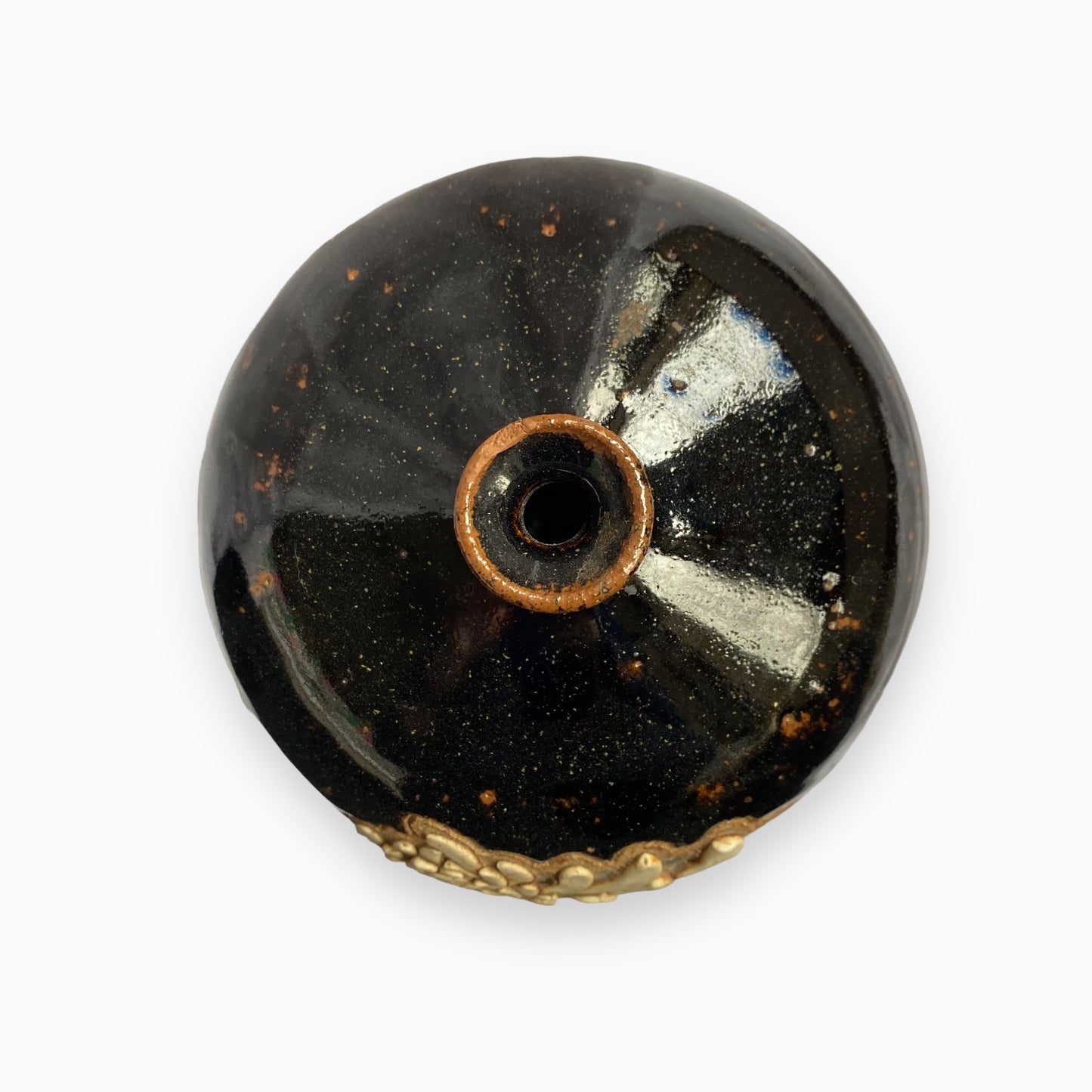 Black Floral Vase