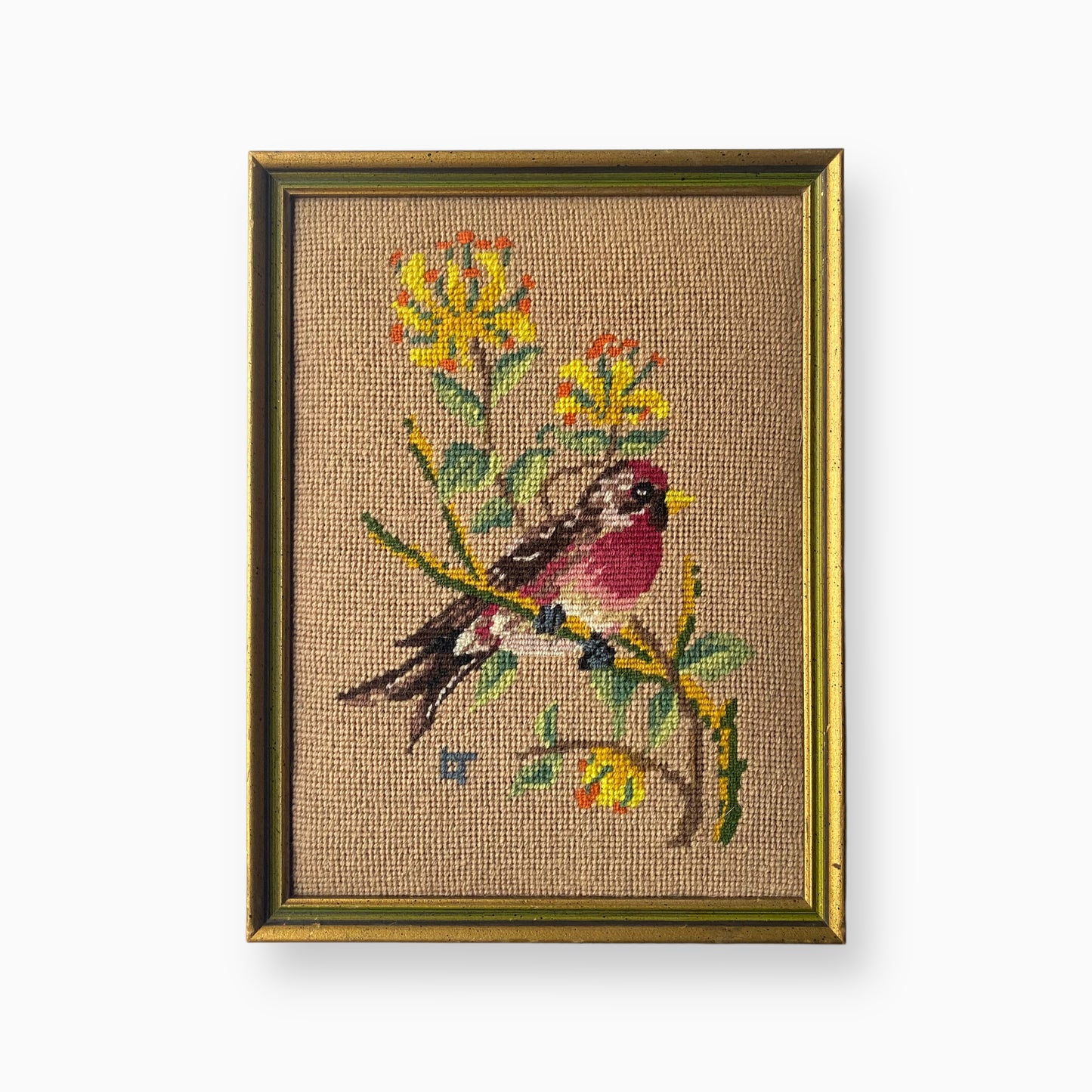 BIRD NEEDLEPOINT