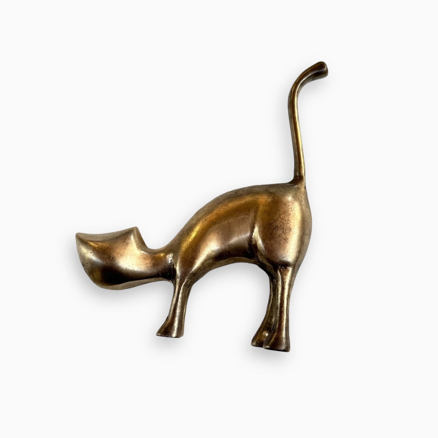 MCM BRASS CAT RING HOLDER