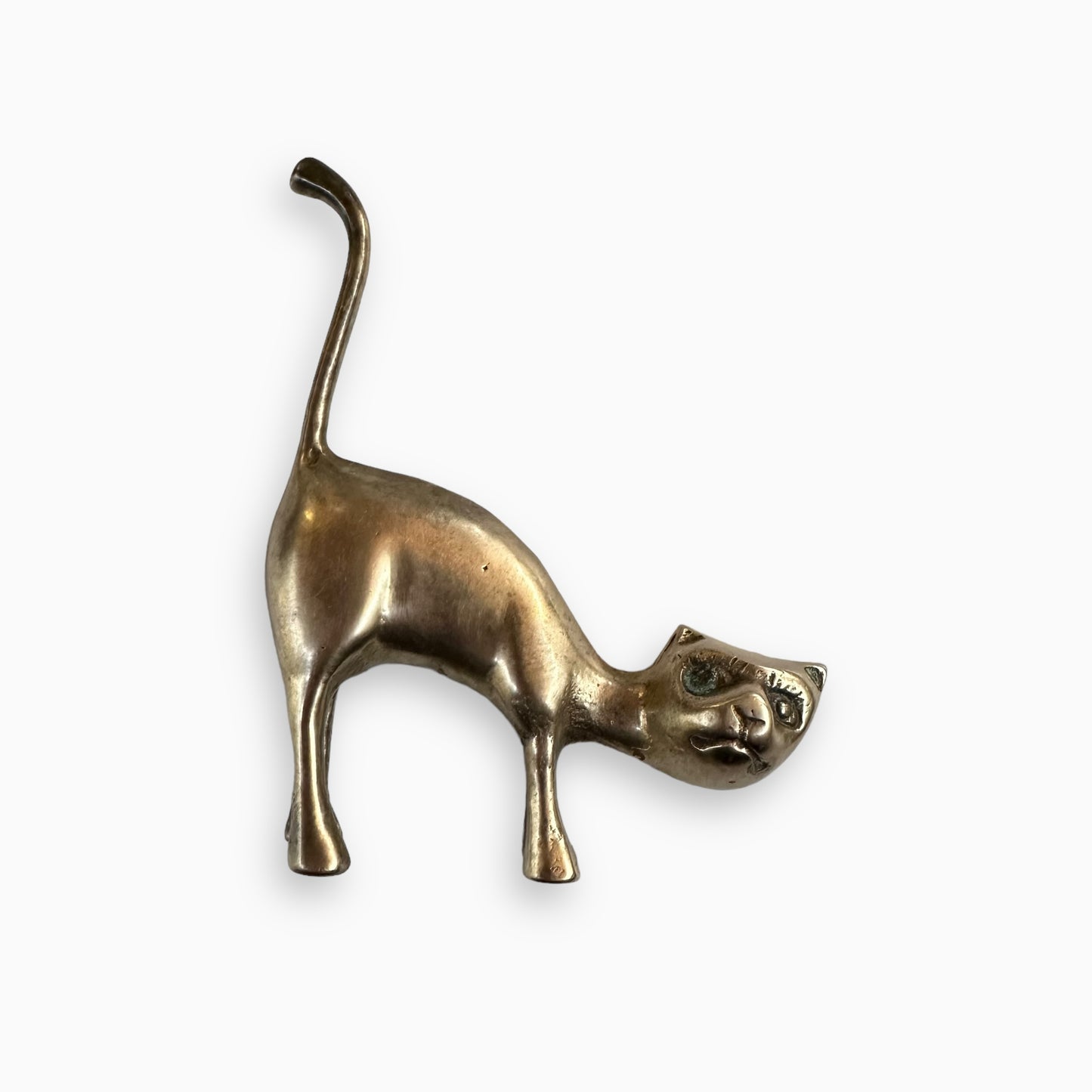 MCM BRASS CAT RING HOLDER