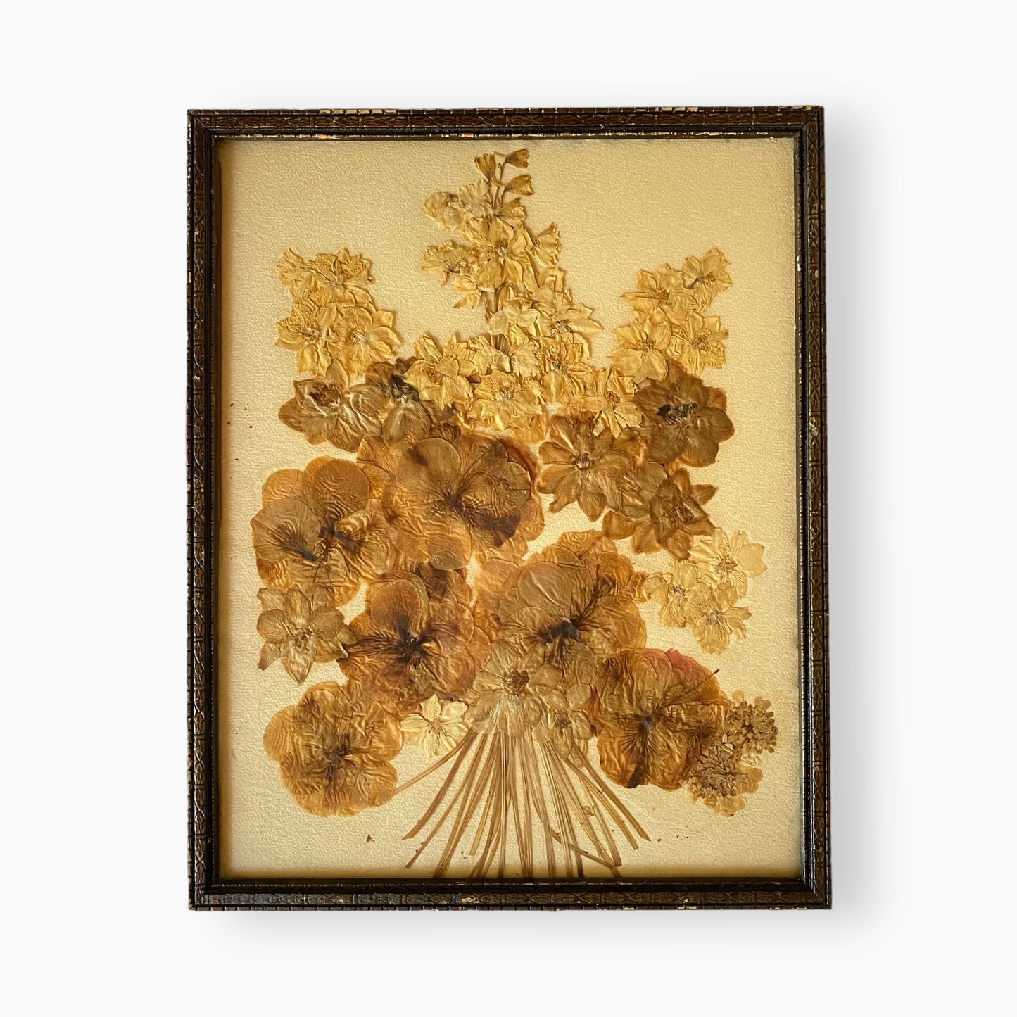 FRAMED PRESSED FLOWER BOUQUET