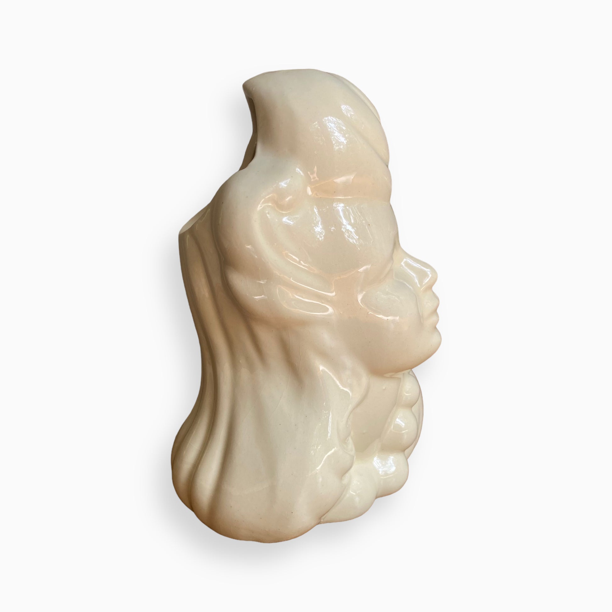 Vintage Glamour Girl Head Vase