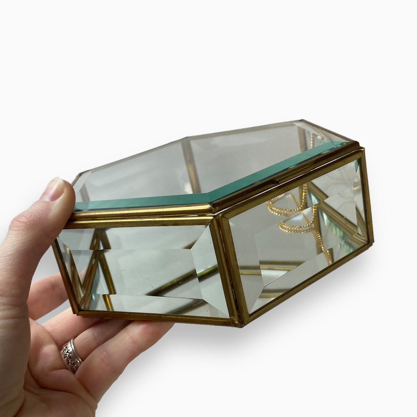 Beveled Curio Box
