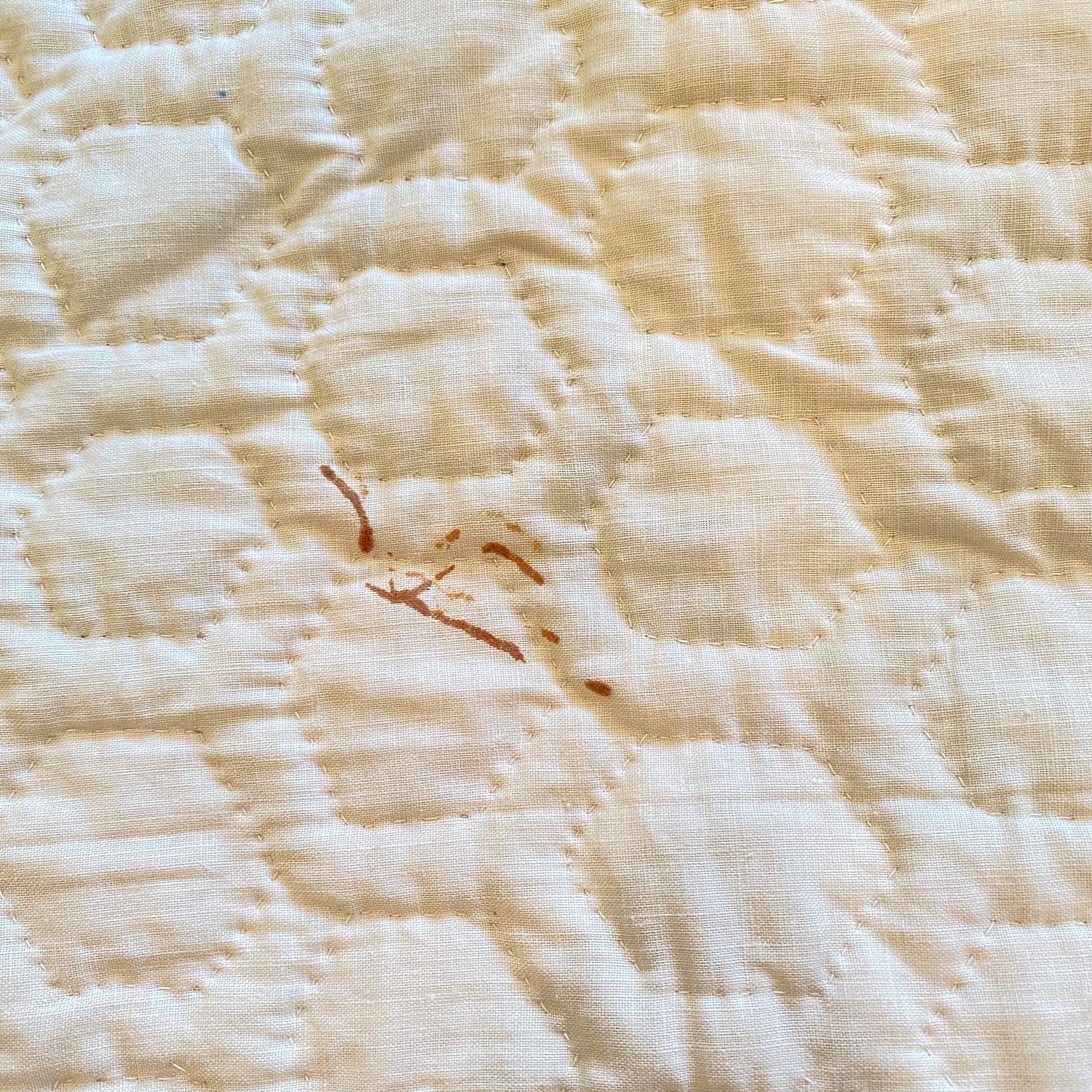 Vintage Grandmother's Flower Garden Quilt - Circa 1930s