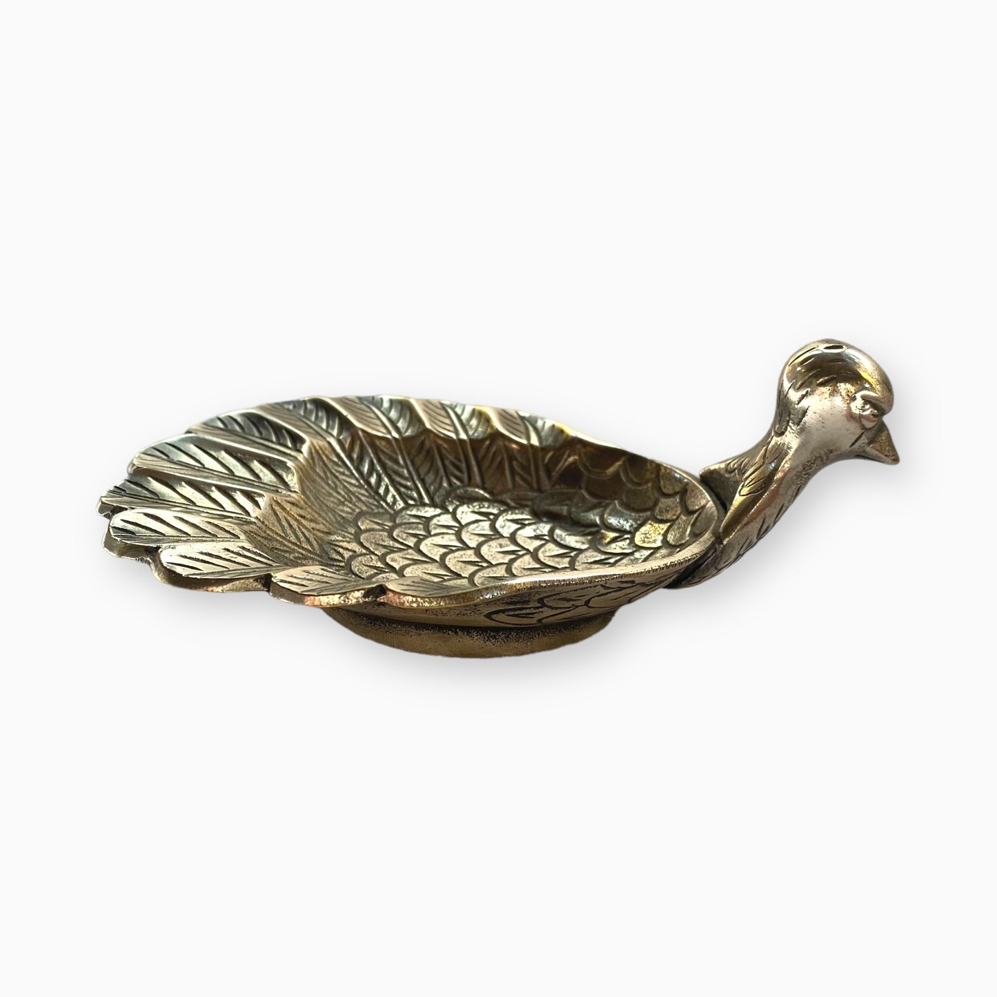 Vintage pheasant trinket dish