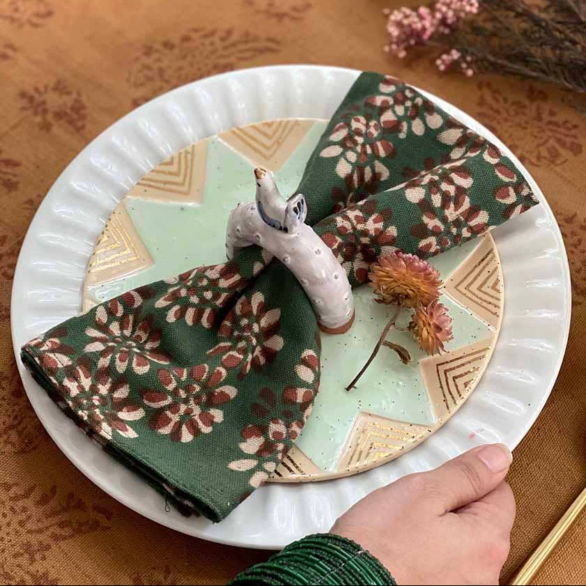AMAR NAPKIN BY ICHCHA (SET OF 4)