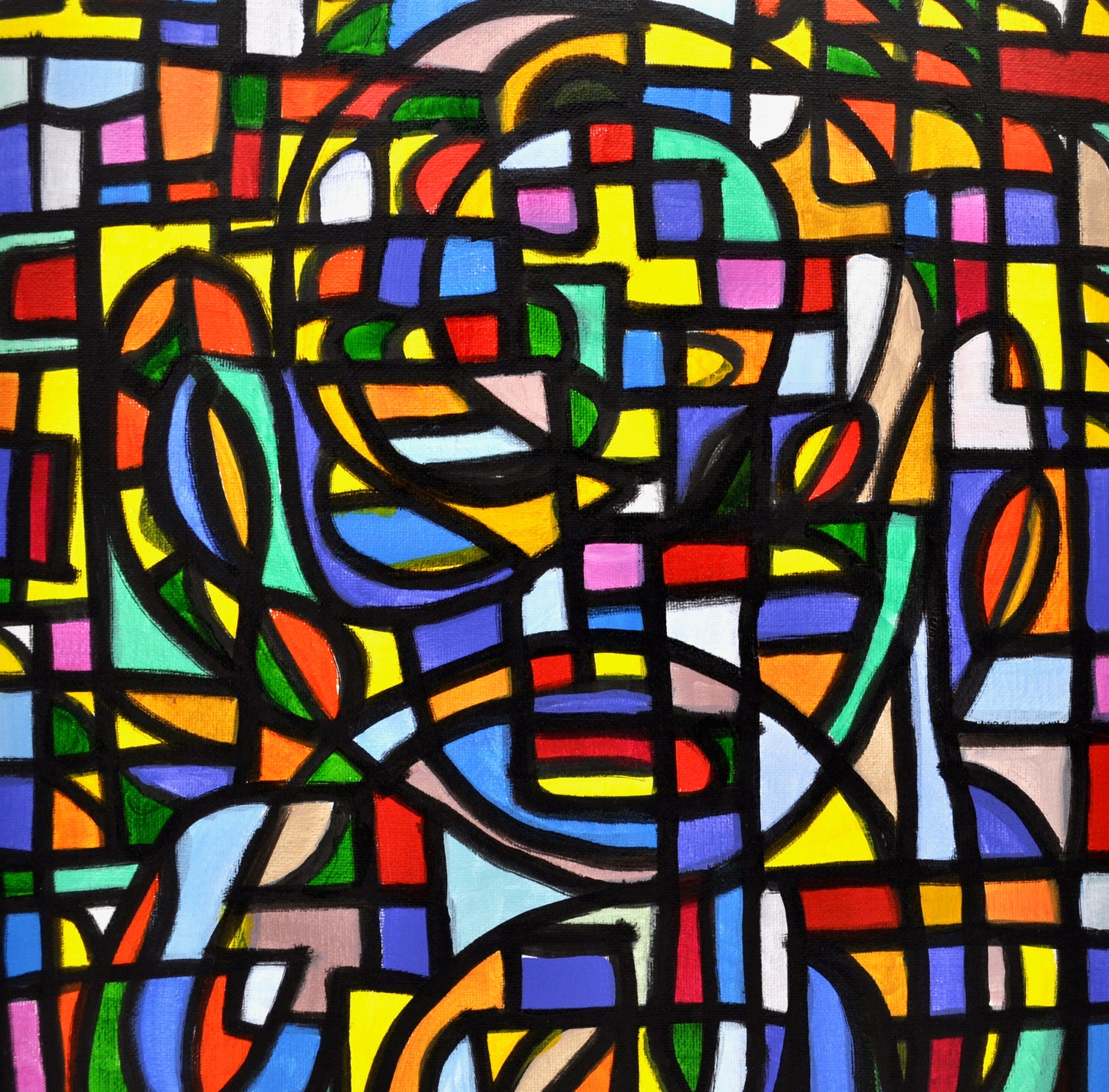 GEOMETRIC ABSTRACT PAINTING