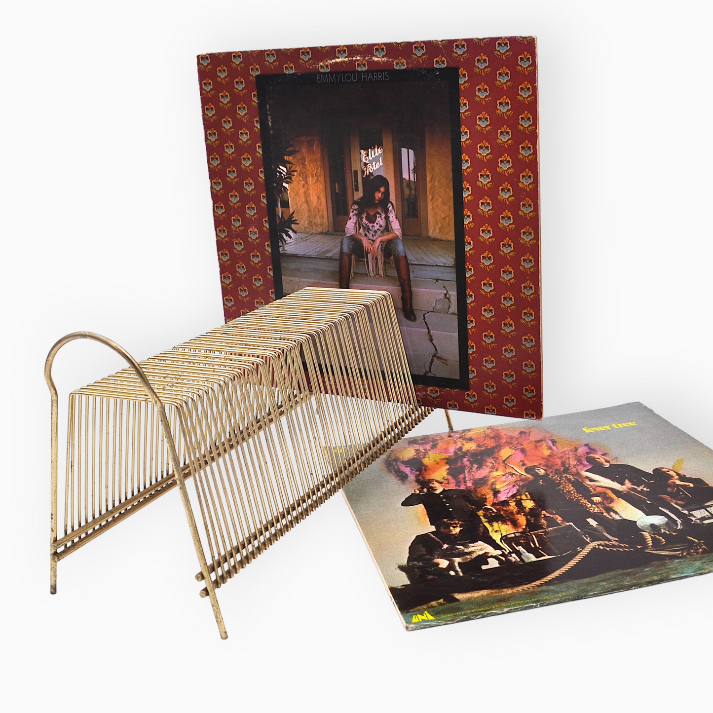 BRASS RECORD HOLDER