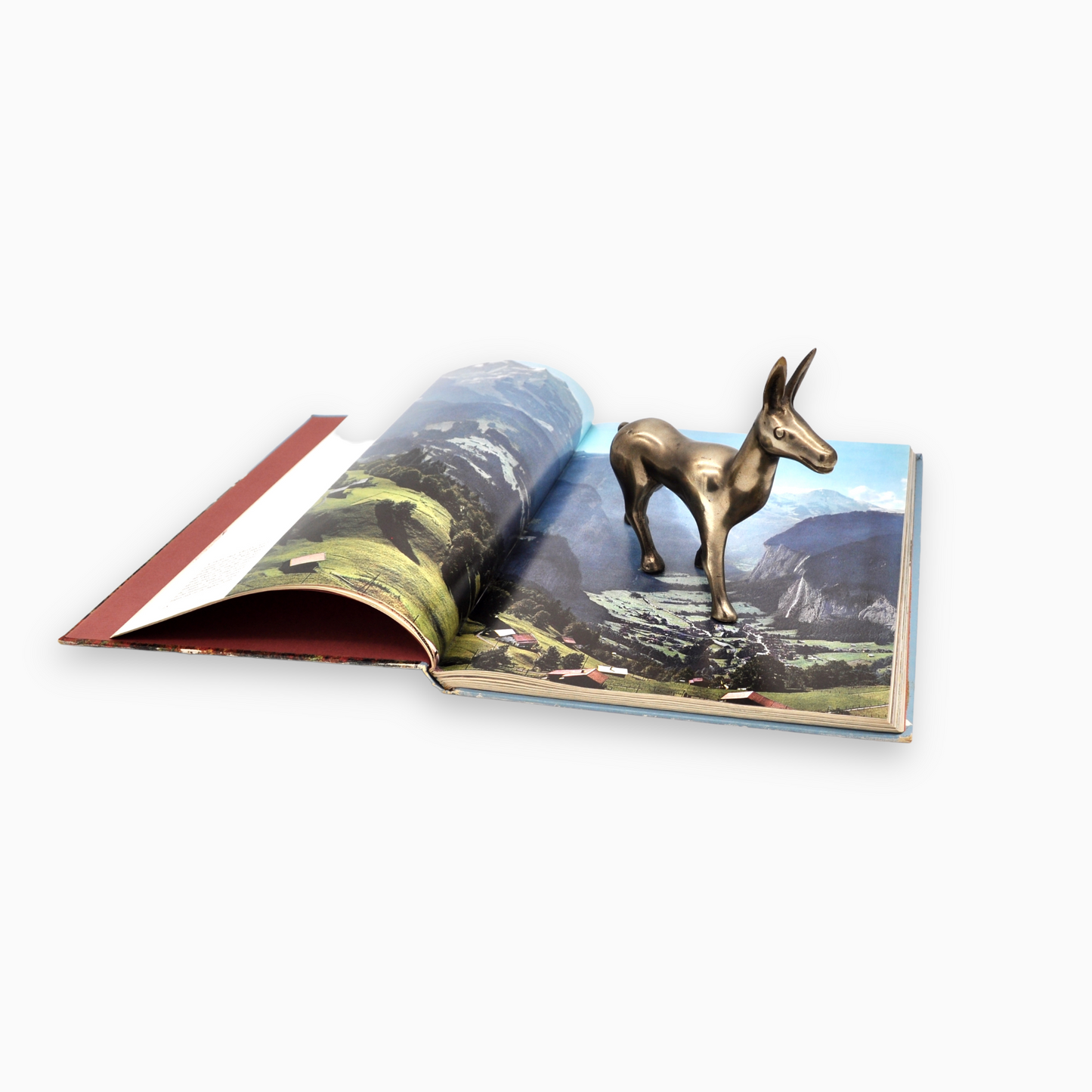 BRASS DONKEY FIGURINE