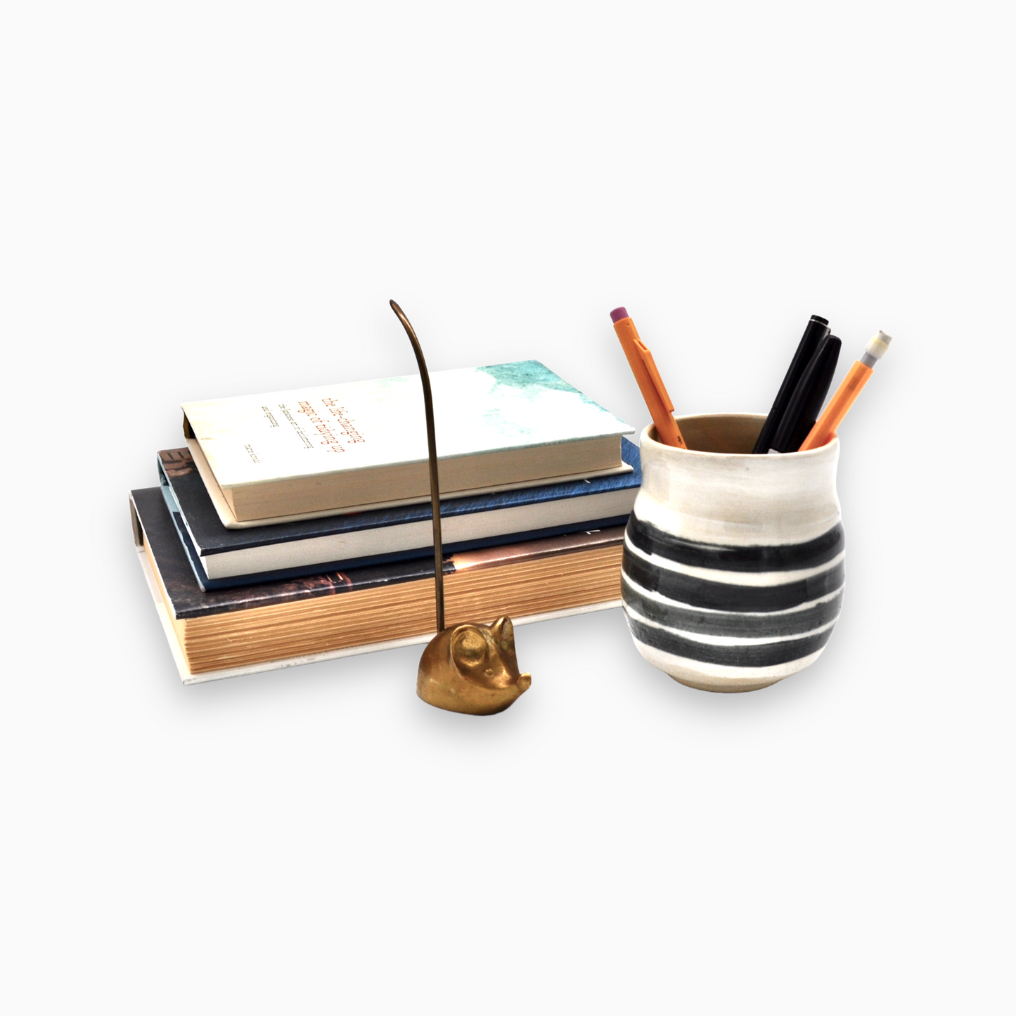 BRASS MOUSE FIGURINE