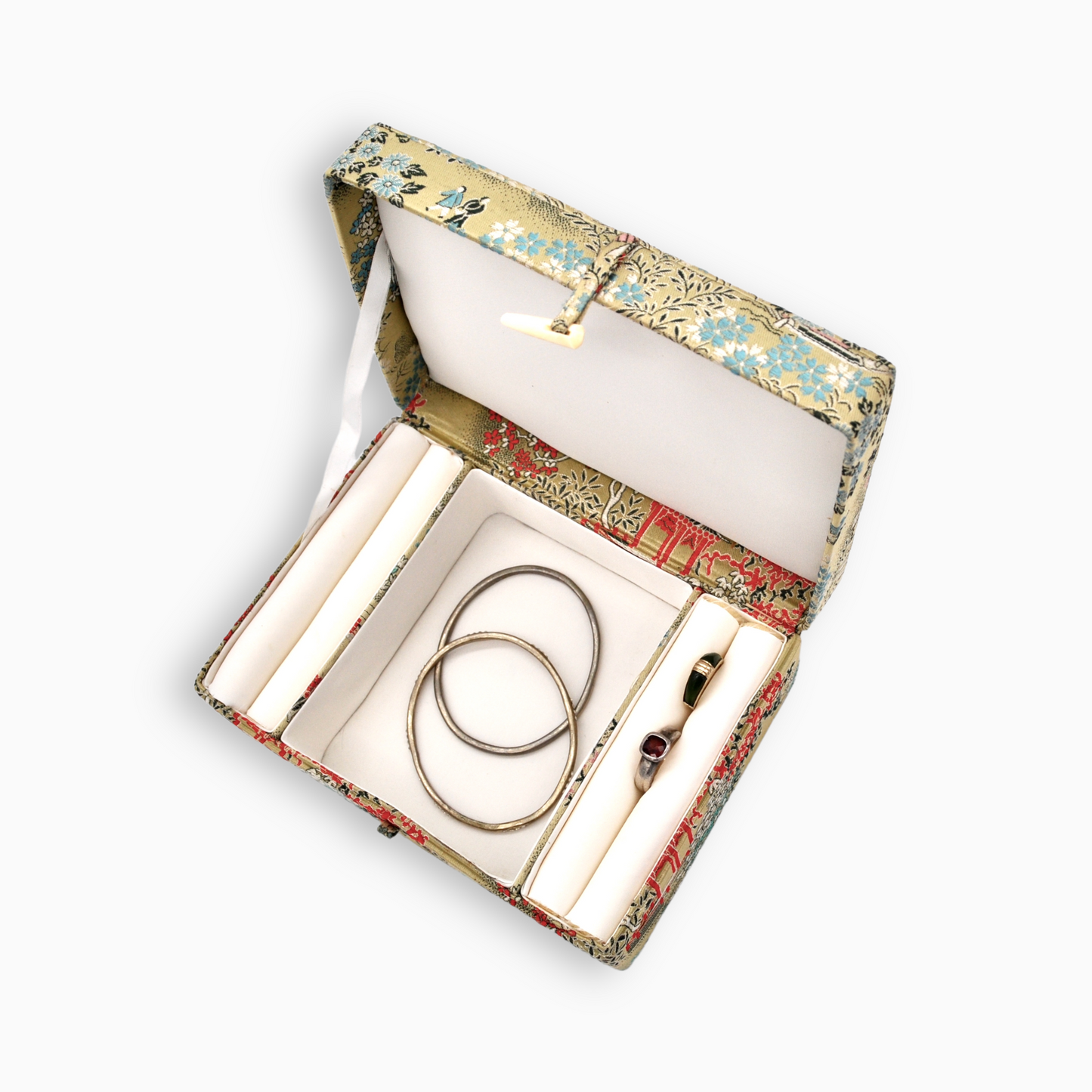 SILK JEWELRY BOX