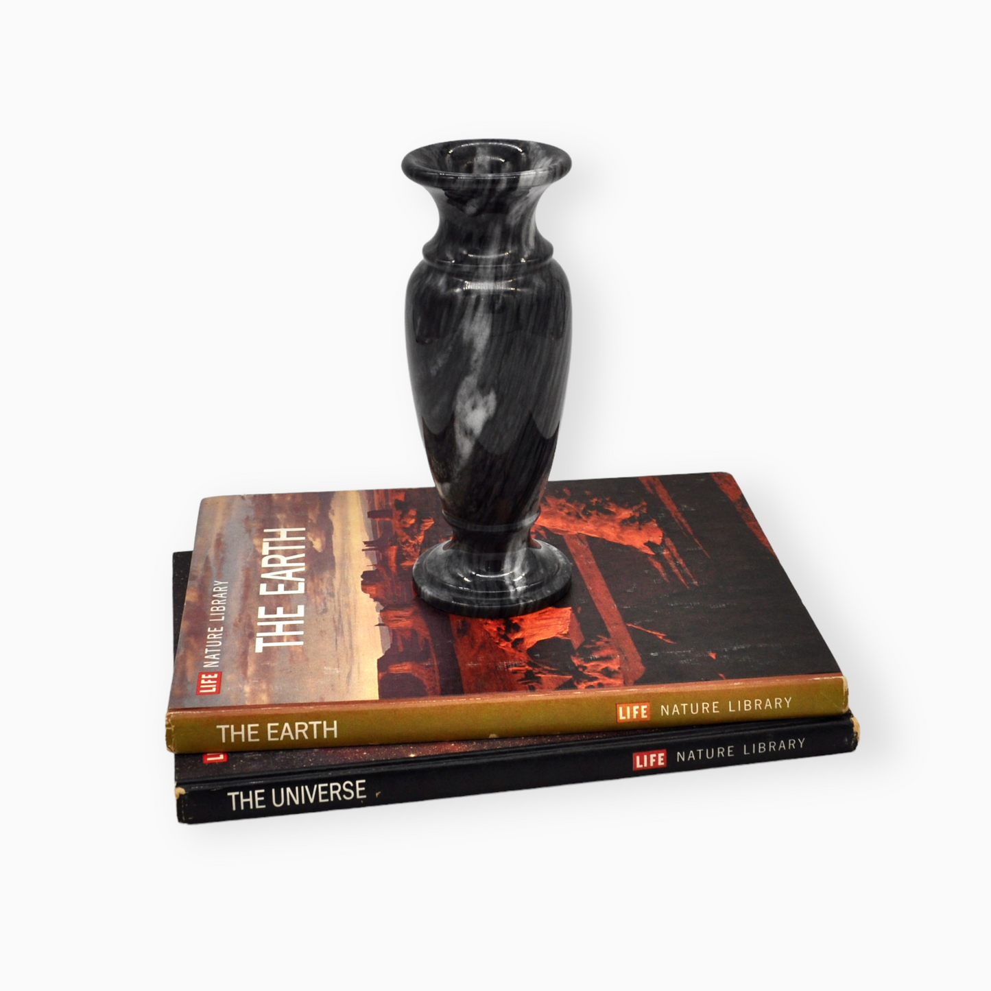 GREY MARBLE VASE