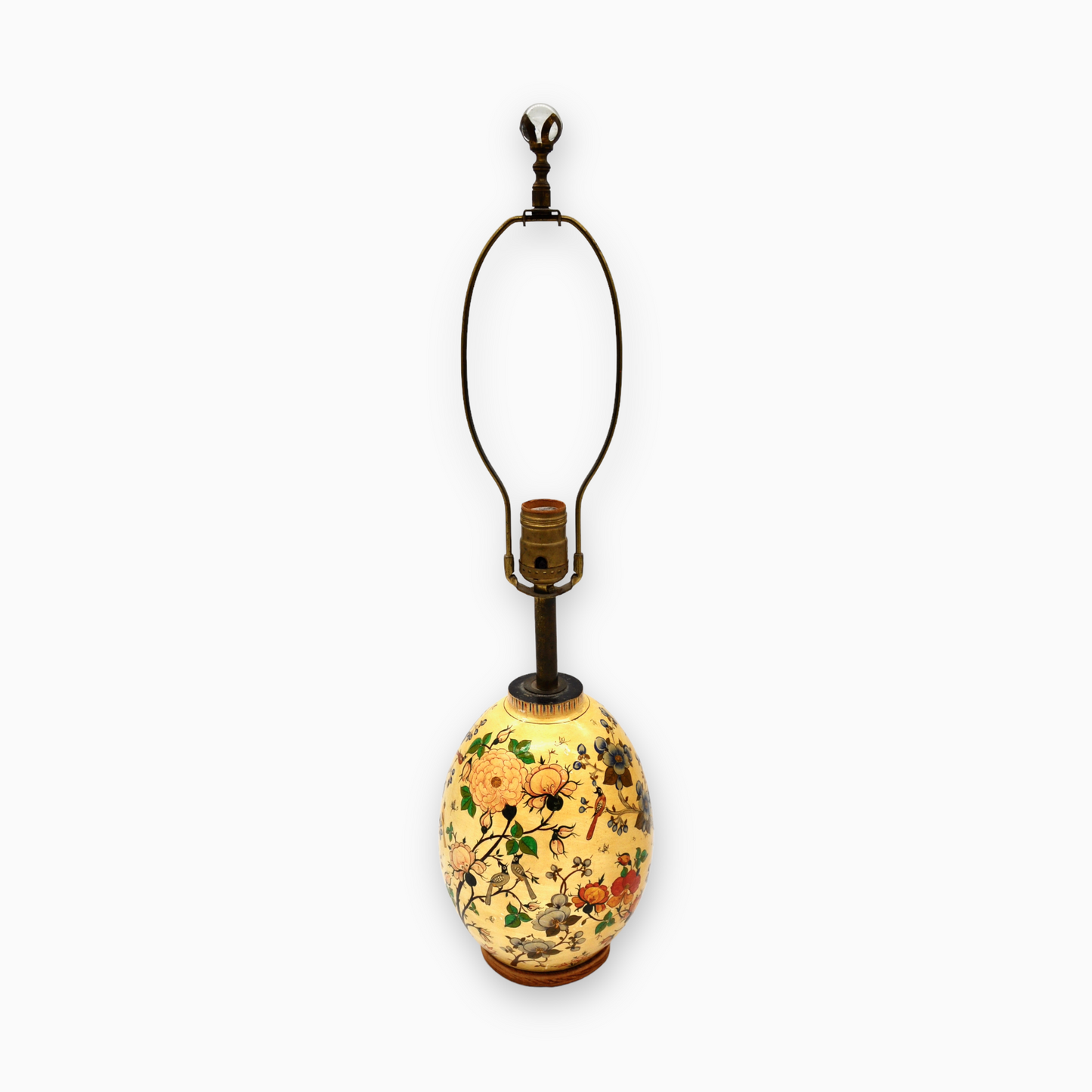 MID-CENTURY FLORAL LAMP