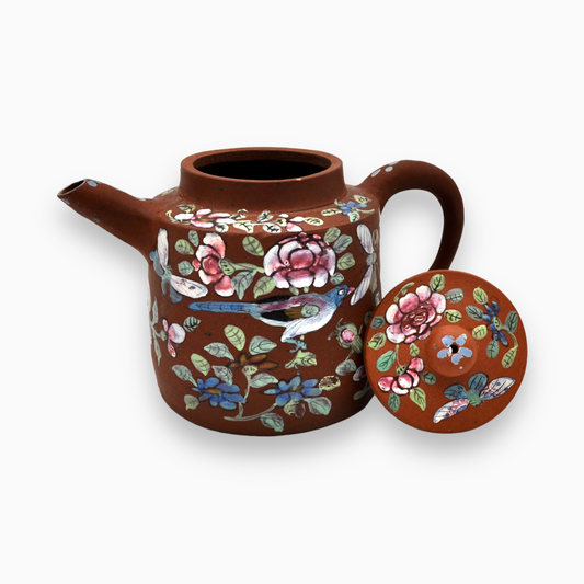 YIXING-STYLE REDWARE TEAPOT