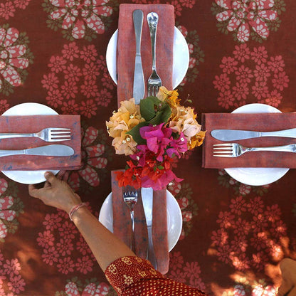 PINK DAWN NAPKIN BY ICHCHA (SET OF 4)