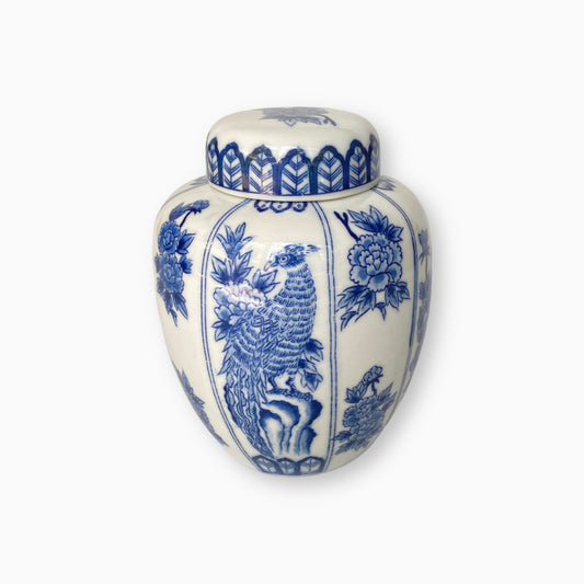 Andrea by Sadek Japanese Ginger Jar Pheasants Flowers