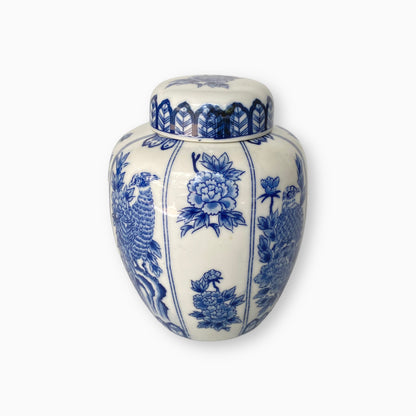 Andrea by Sadek Japanese Ginger Jar Pheasants Flowers