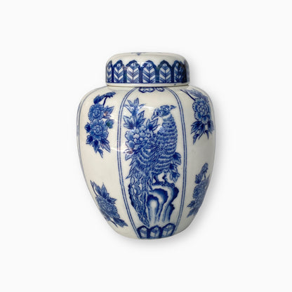 Andrea by Sadek Japanese Ginger Jar Pheasants Flowers