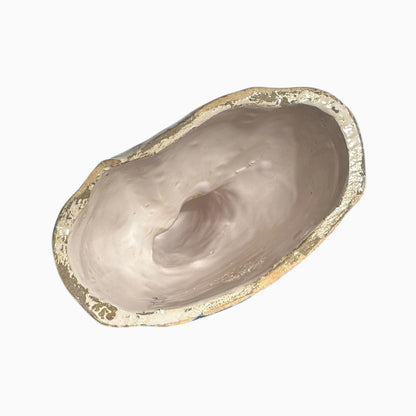 Antique ceramic majolica Madonna Virgin Mary bust made by Angelo Minghetti of Bologna, Italy.