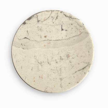 Antique Victorian Marble Top Pedestal Side Table