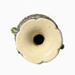 Antique Japanese Satsuma Moriage Pottery Vase