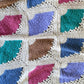 COLORFUL CROCHET FAN AFGHAN