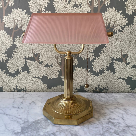 PINK BANKERS LAMP