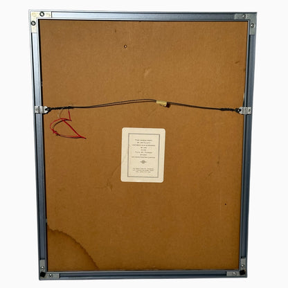 Jim Tillett Framed Silk Screen