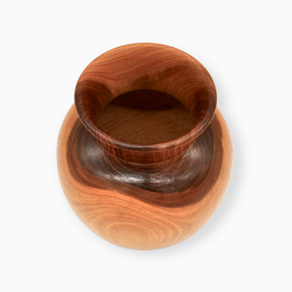 Handcrafted Spun Wood Vessel - Medium Sized