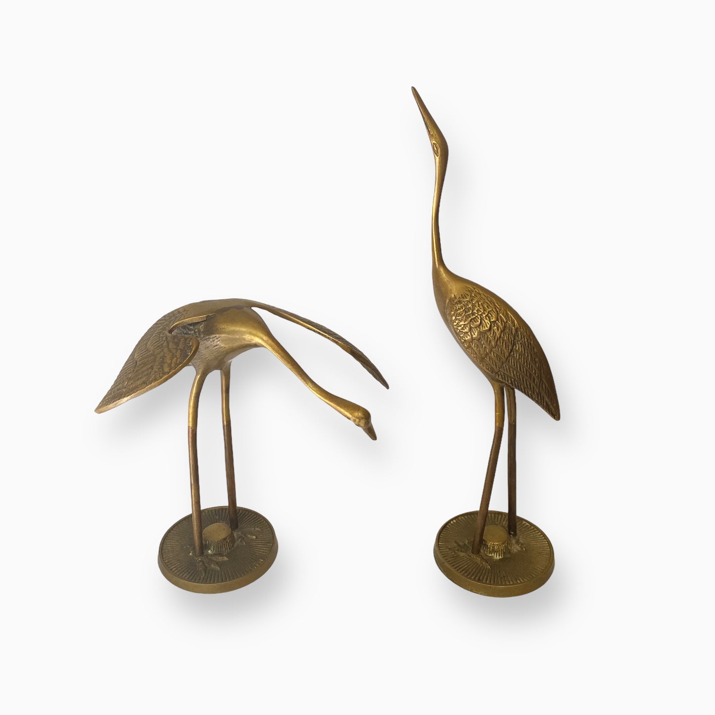 BRASS CRANES