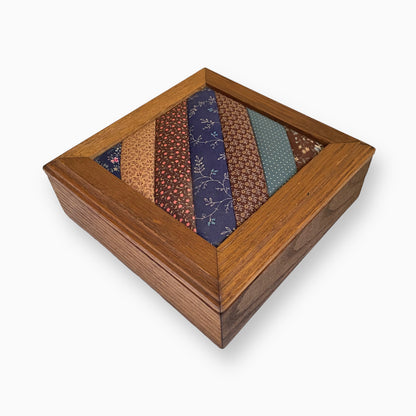 QUILT TOP KEEPSAKE BOX