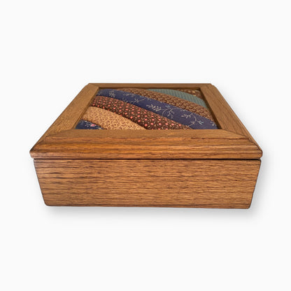 QUILT TOP KEEPSAKE BOX