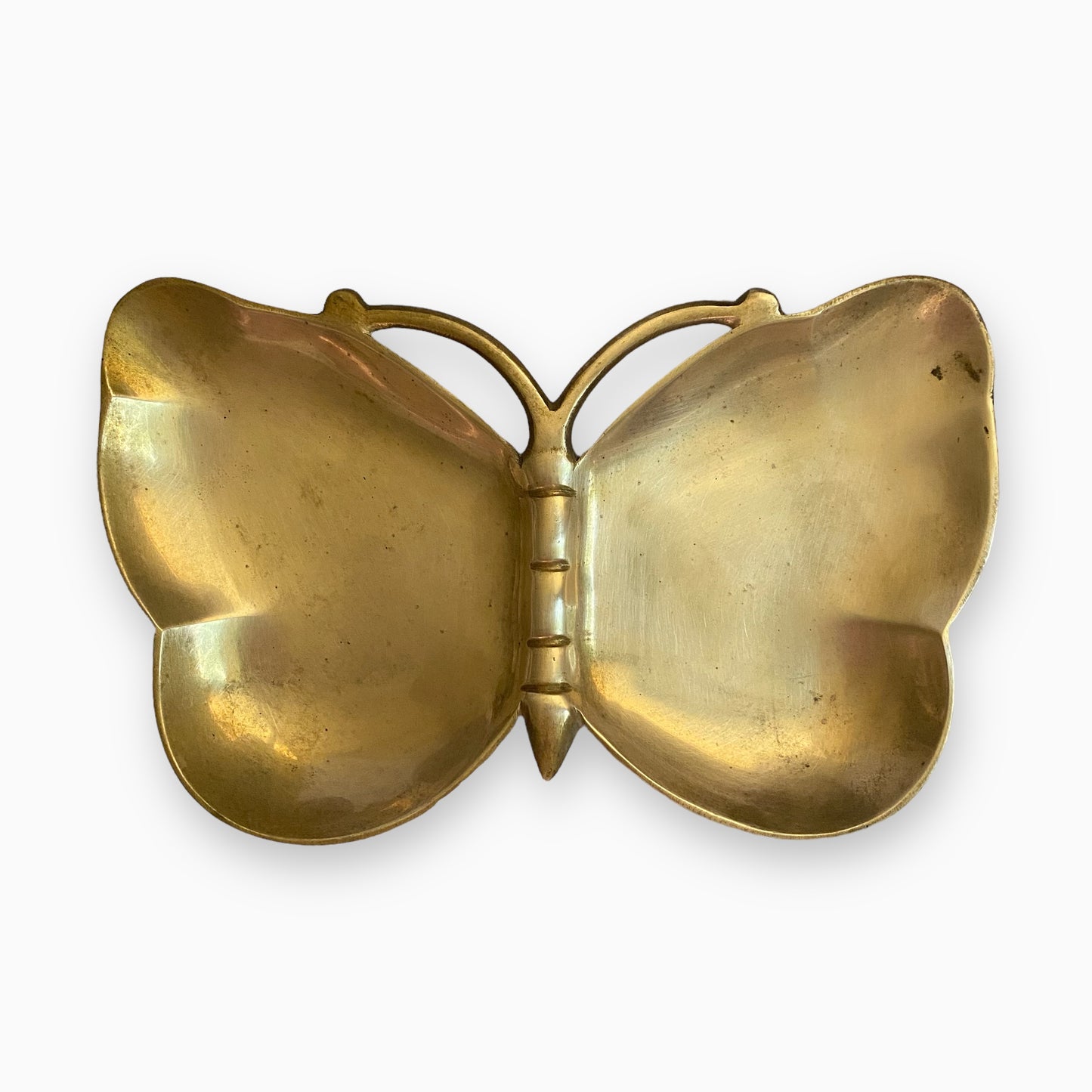 BRASS BUTTERFLY TRINKET DISH