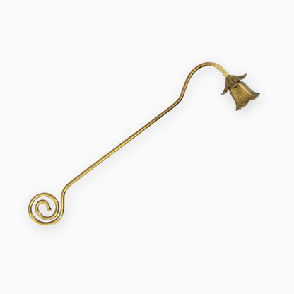 Brass Flower Candle Snuffer