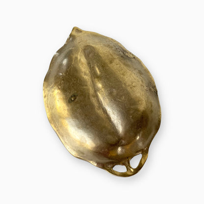 BRASS LEAF TRAY