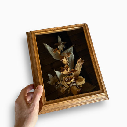 FLORAL SHADOWBOX