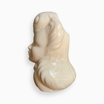 Vintage Glamour Girl Head Vase