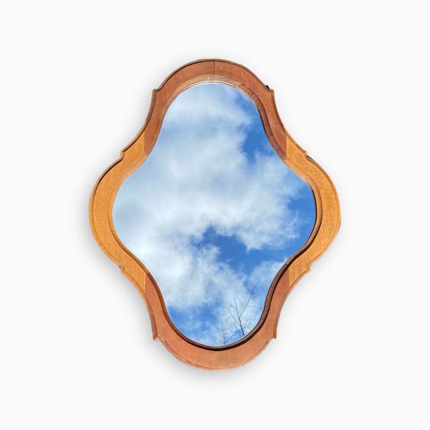 HAND-CRAFTED WALL MIRROR