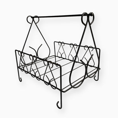 METAL MAGAZINE RACK