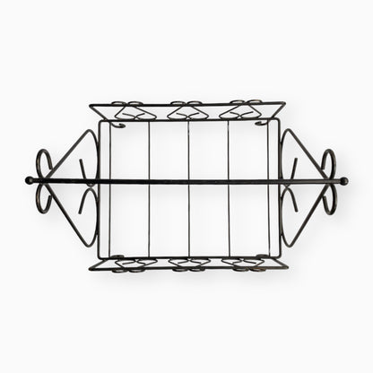 METAL MAGAZINE RACK