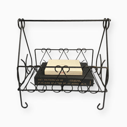 METAL MAGAZINE RACK