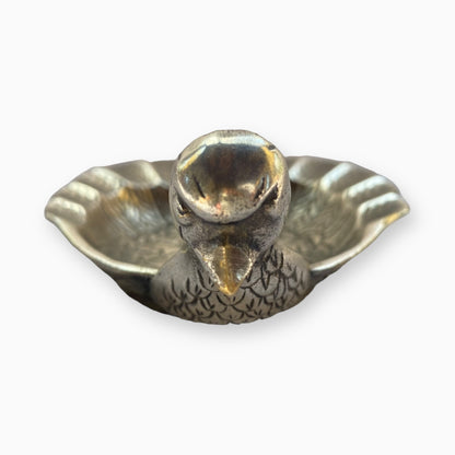 Vintage pheasant trinket dish