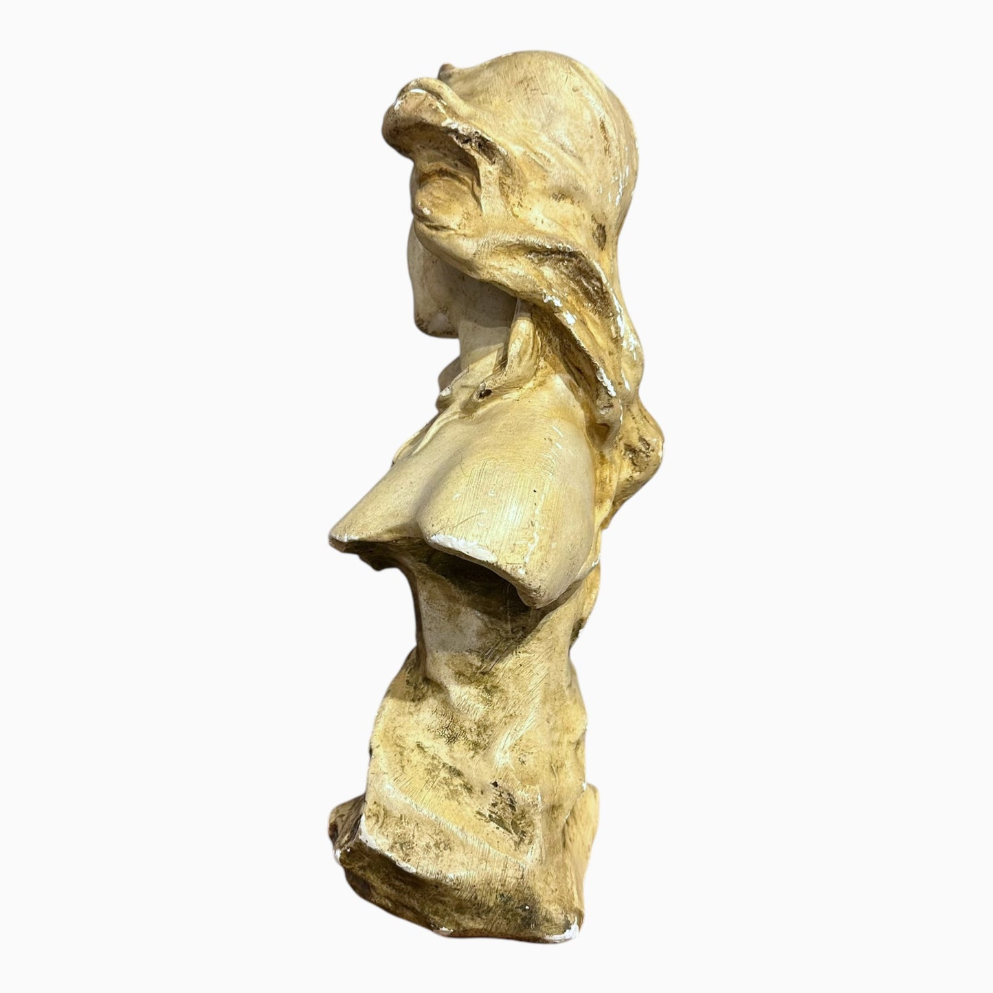 Vintage Ceramic Bust of Lygie