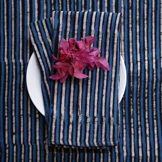 STRIPE NAPKIN BY ICHCHA (SET OF 4)