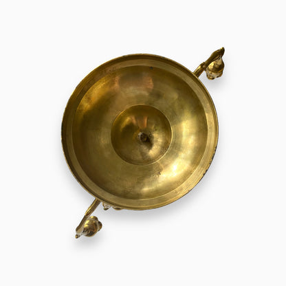 ROTATIONAL BRASS CANDELABRA