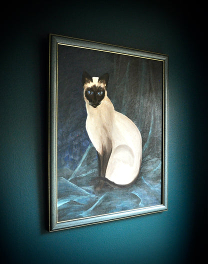 SIAMESE CAT PORTRAIT