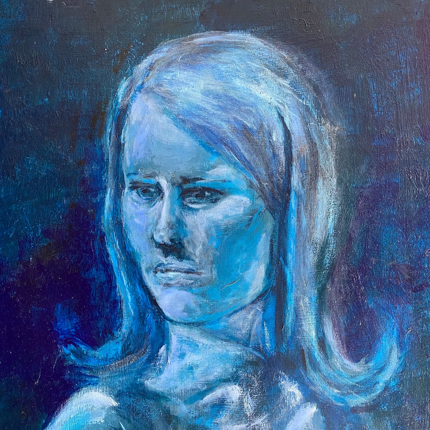 PORTRAIT OF A BLUE WOMAN