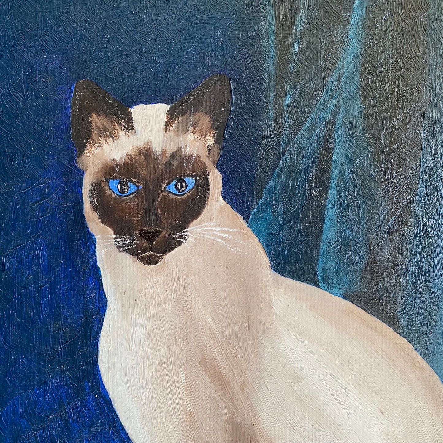 SIAMESE CAT PORTRAIT