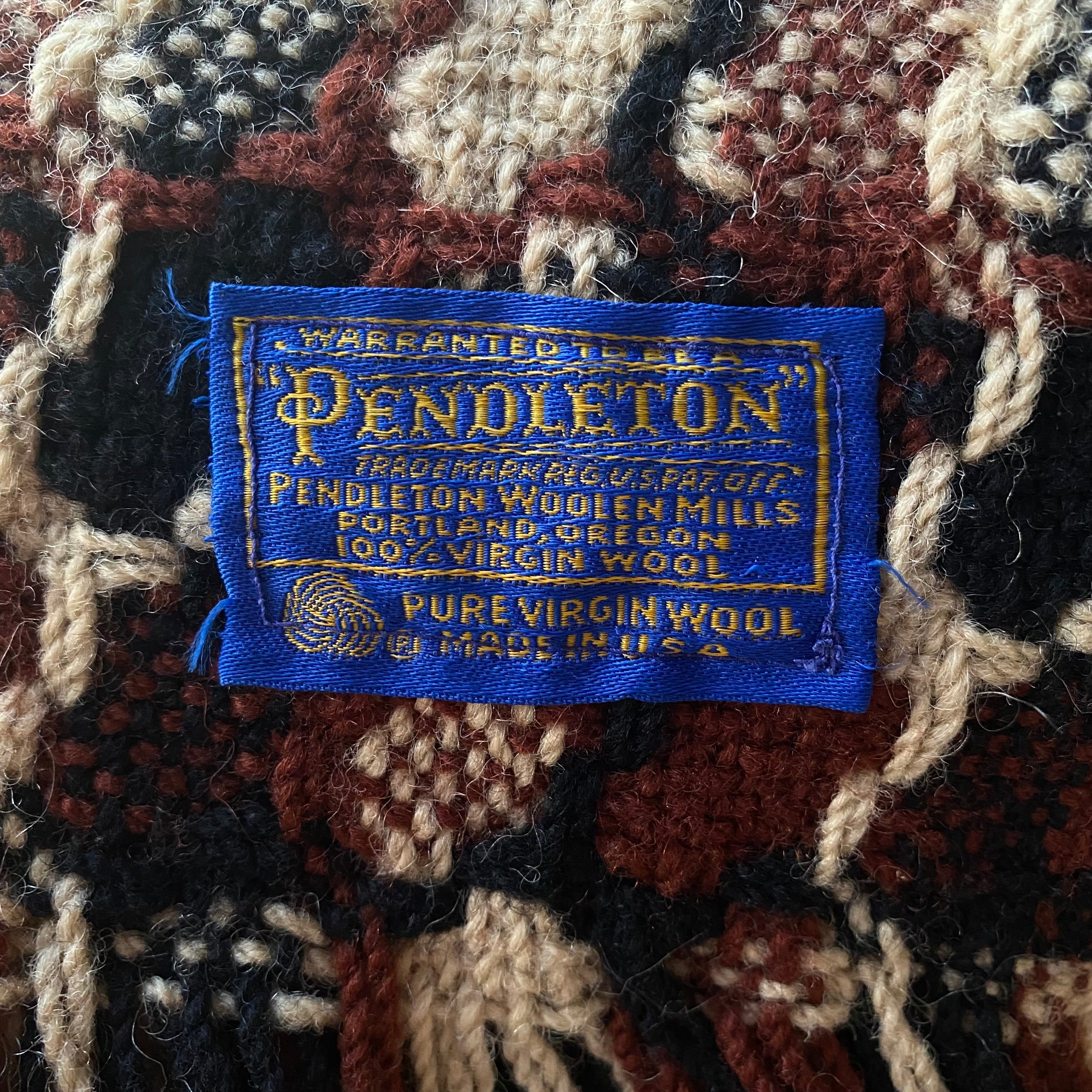 Vintage best sale pendleton blanket